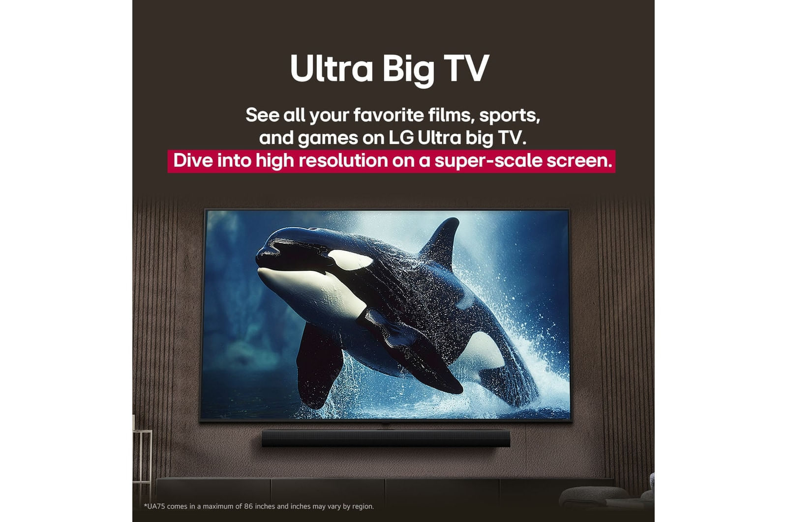 Smart TV LG UHD AI 4K 55" UA75 - Processador α7 Gen8 e Tecnologia 2025 (55UA7500PSA.BWZ) Smart TV LG UHD AI 4K 55" UA75 - Processador α7 Gen8 e Tecnologia 2025