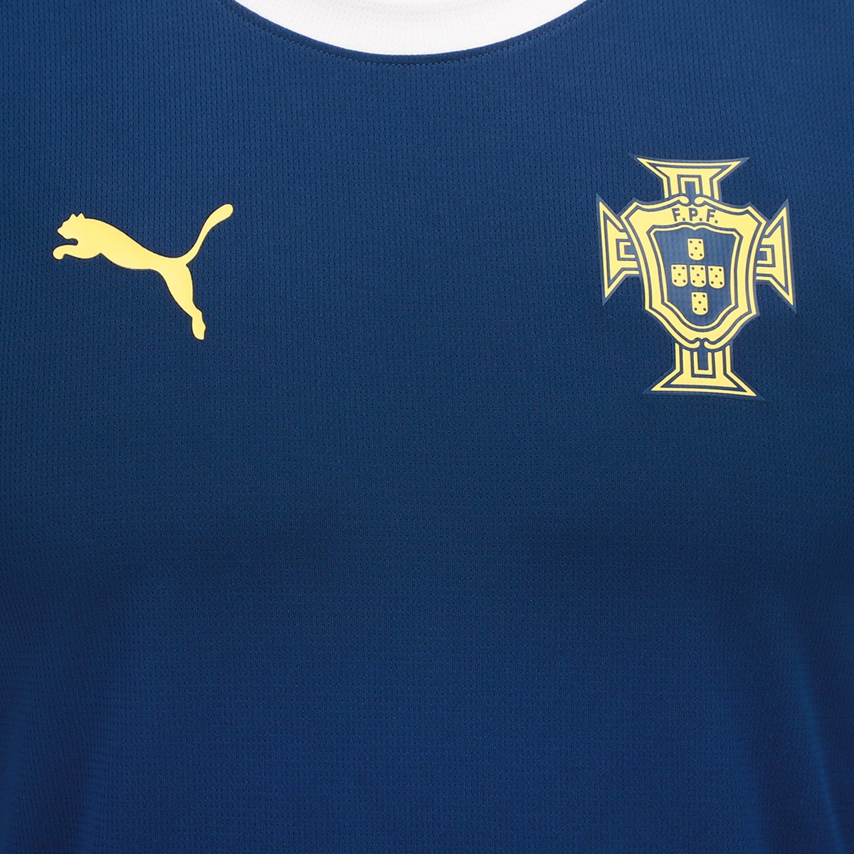 Miniatura Camisa Seleção Portugal Treino 25/26 s/n Torcedor Puma Masculina Azul - EGG