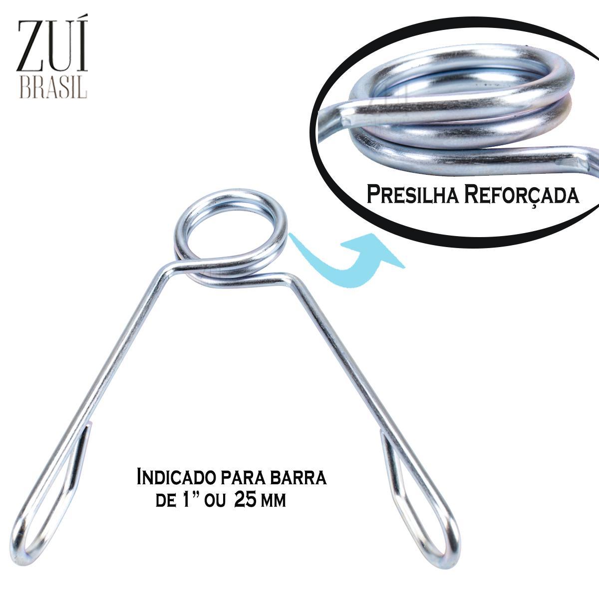 Puxador Triângulo Kit Muscualçãso + 2 Barra 40 Oca Presilhas