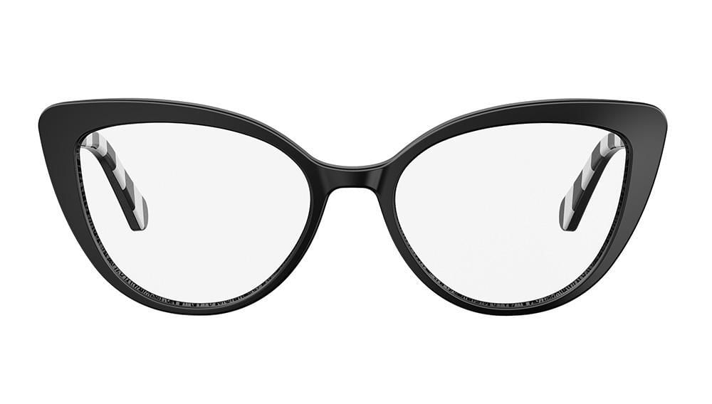 Miniatura óculos Love Moschino Feminino Mol500 Preto/Branco