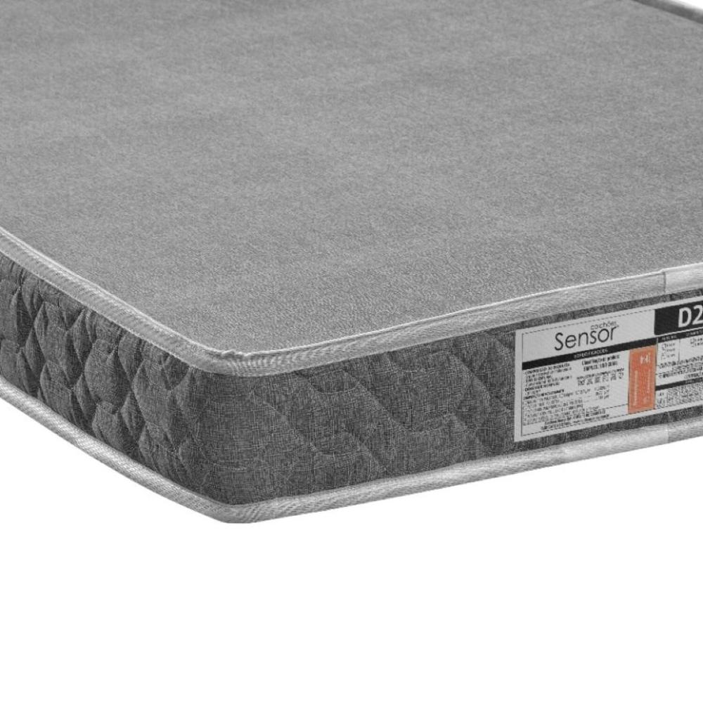 Miniatura Colchão Solteiro D-20 Liso 78x12x188 Cinza