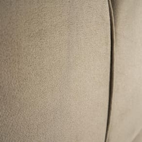 Miniatura Cabeceira para Cama Casal Hellen Lara com Revestimento Platinum - 140cm de largura Bege