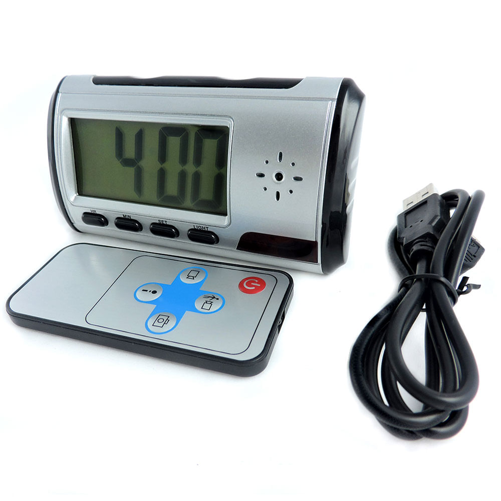 Miniatura Relógio com Câmera Espiã Oculta