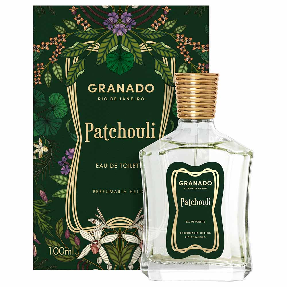 Miniatura Perfume Vintage Patchouli Granado Unissex Eau Toillete 100ml