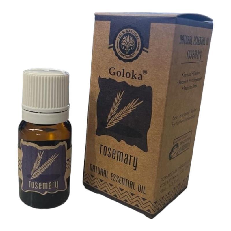 Miniatura Óleo Essencial Indiano Goloka Blend 10ml - Alecrim