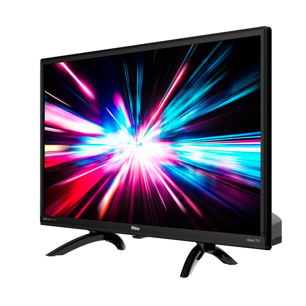 Smart Tv Led 24" Roku Tv Dolby Audio PhilcoTV24G5YR2CP Smart Tv Led 24" PSmart Tv24g5yr2cp Philco