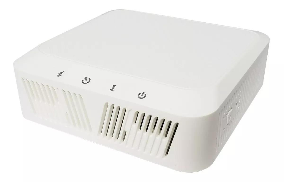 Miniatura Onu Gpon Fiberhome AN5506-01a 1GE Bridge Mini Branco 20km