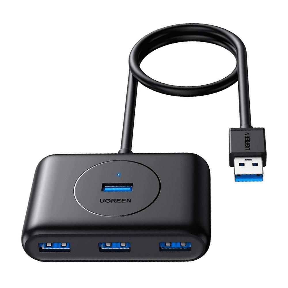 Miniatura Hub Usb 3.0 4 Portas Extensor Fast High Speed Ugreen