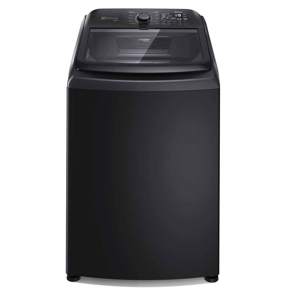 Miniatura Máquina de lavar Electrolux 18kg Preta Expert Filtro Microplásticos, Jatos Poderosos e Pet Pro (LEB18) - 220V 220