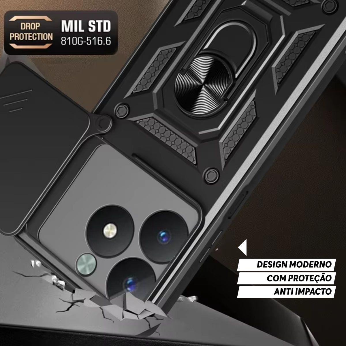 Miniatura Capa Capinha Case Para Realme C61 - Protetora Militar