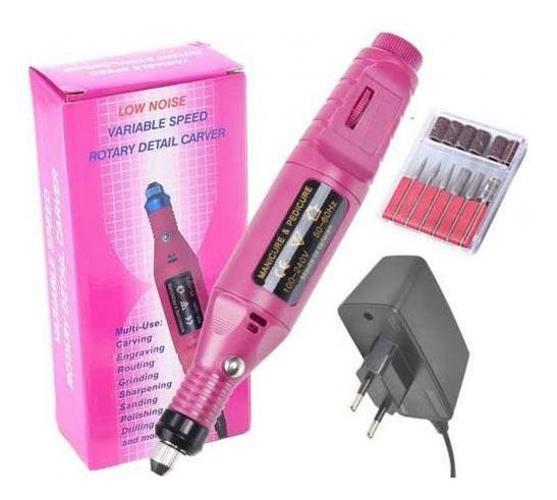 Miniatura Kit Completo Para Unha Em Gel E Fibra Com 20 Itens