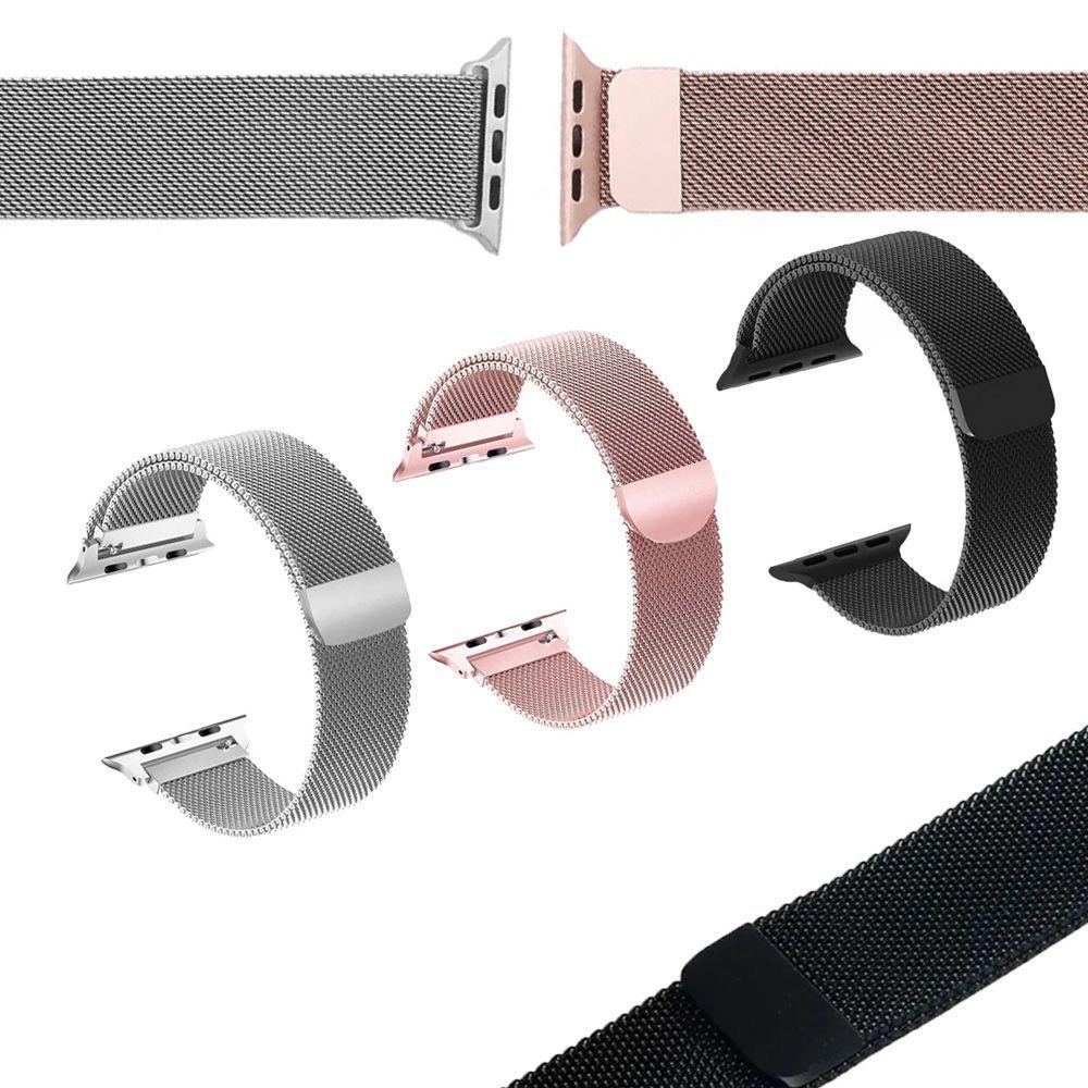 Miniatura Pulseira Magnetica Relogio Smartwatch Kit 3 Pulseiras Ima