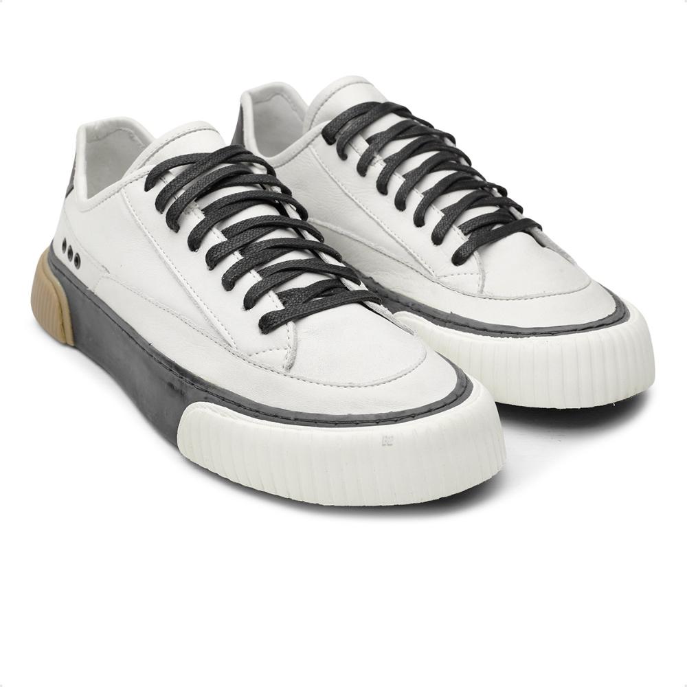 Miniatura Tênis Osklen Creeper Pieces Masculino Branco / Preto - 39