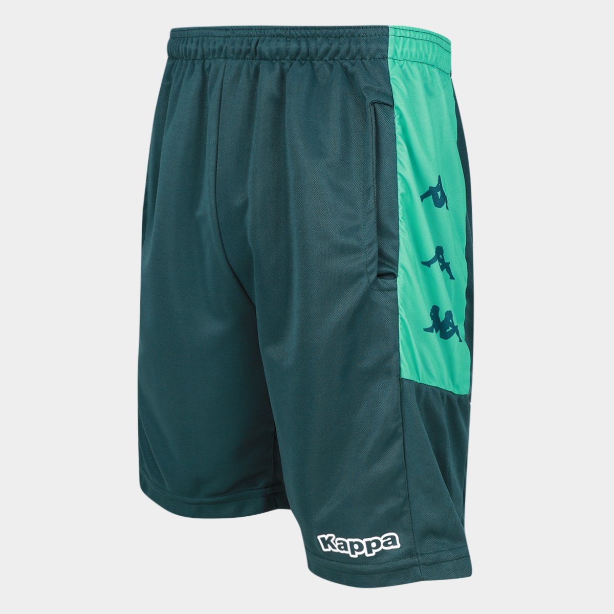 Miniatura Calção Kappa Sport Spader Masculino Verde escuro - G