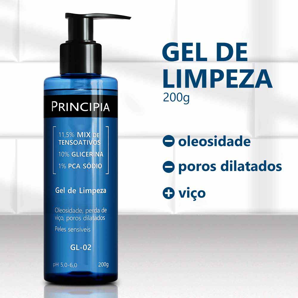 Miniatura Gel de Limpeza Facial Suave Principia GL-02 200g