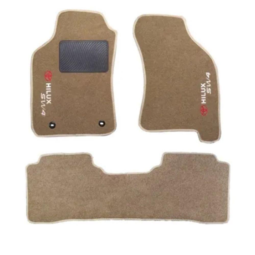 Miniatura Jogo De Tapete Carpete Hilux Sw4 2012 2013 2014 2015 2016