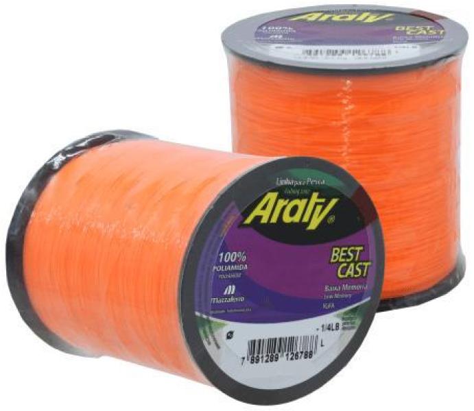 Miniatura Linha Pesca Araty Best Cast Monofilamento 0,30Mm 1238 Metros