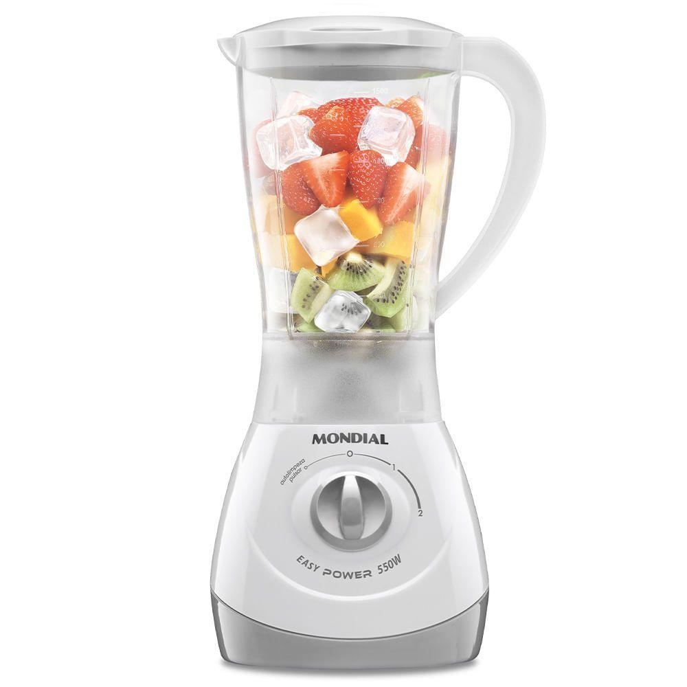 Miniatura Liquidificador Mondial 1,5l Easy Power 550w L-550-w Liquidificador L-550-w 127v/60hz . 110V