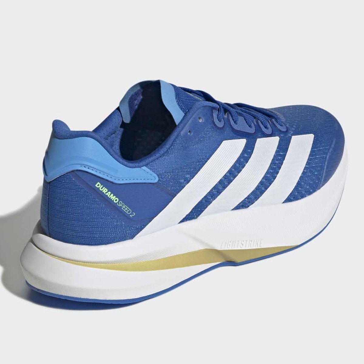 Miniatura Tênis Adidas Duramo Speed 2 Masculino Azul+Branco - 37