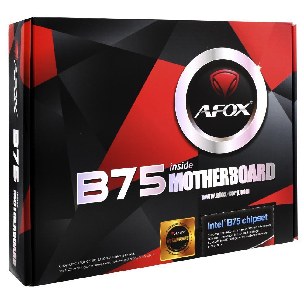 Miniatura Placa Mãe B75 Afox Ib75-Ma2-V3 Socket Lga 1155 Vga Ddr3 16Gb