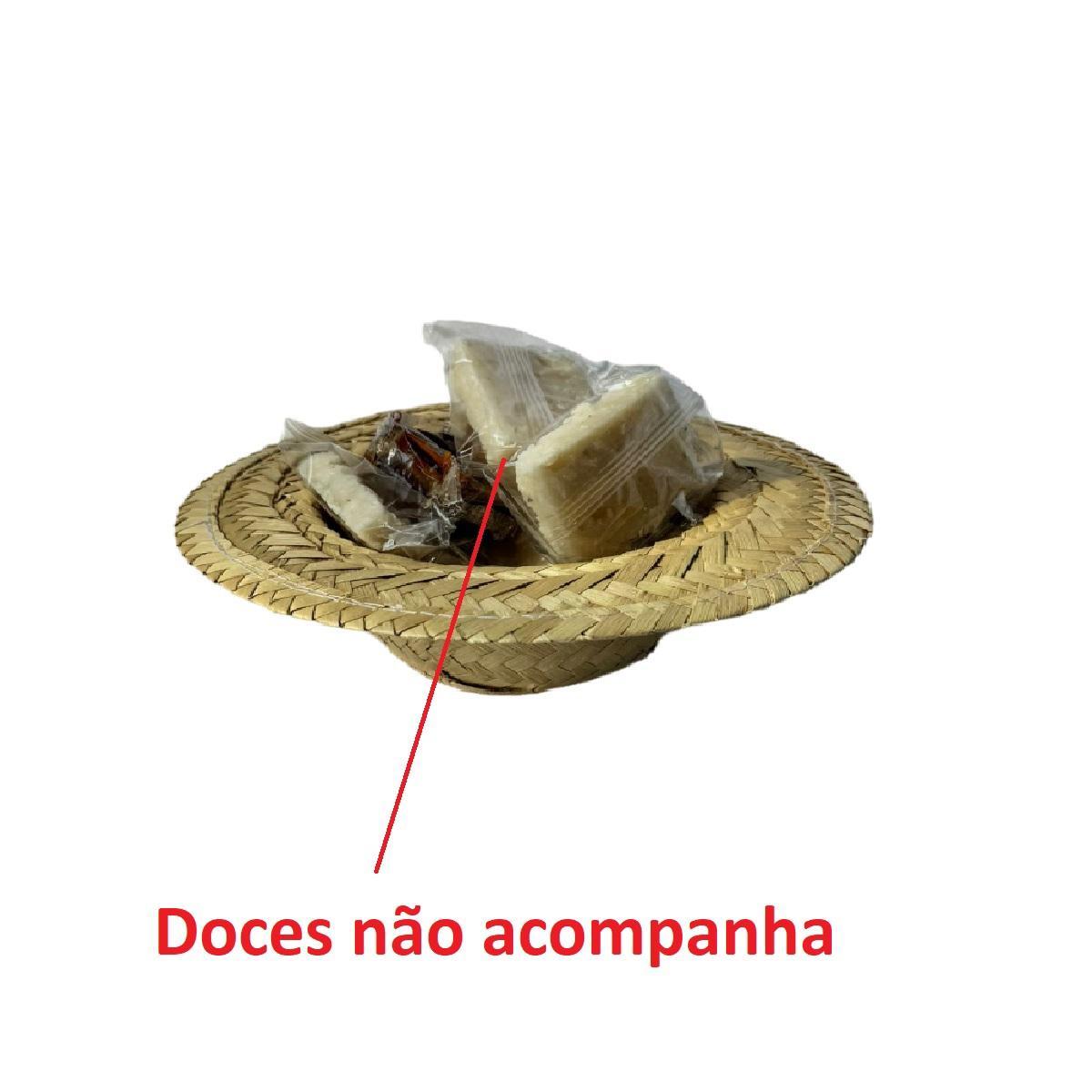 Chápeu De Palha Boneca Miniatura Mini Chapéu Tiara -5 Un