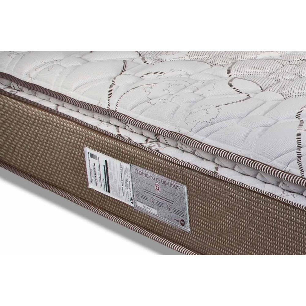 Miniatura Colchão Queen Molas Ensacadas Platinum New Pillow Top (158x198x33) Luckspuma