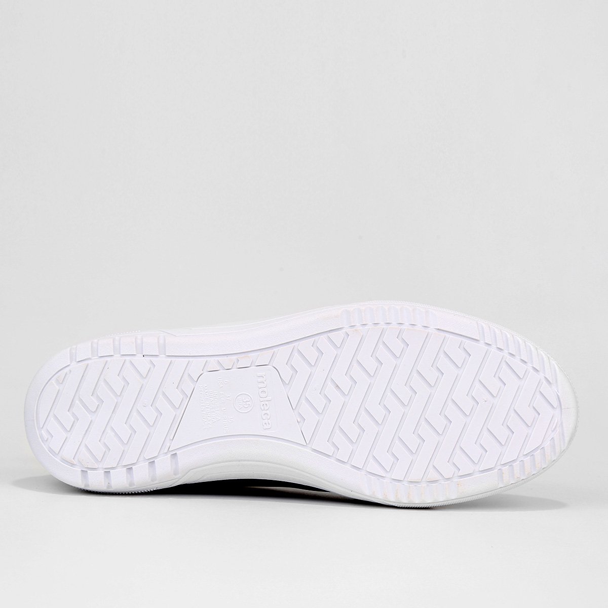 Tênis Moleca Cano Médio Perfuros Feminino Preto - 34