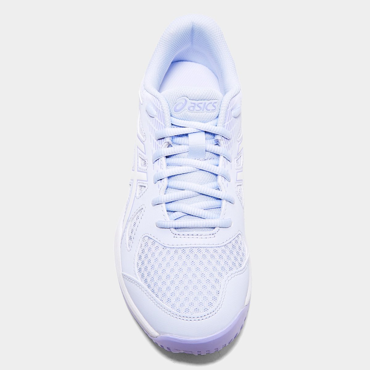 Miniatura Tênis Asics Upcourt 6 Feminino Azul+Branco - 34