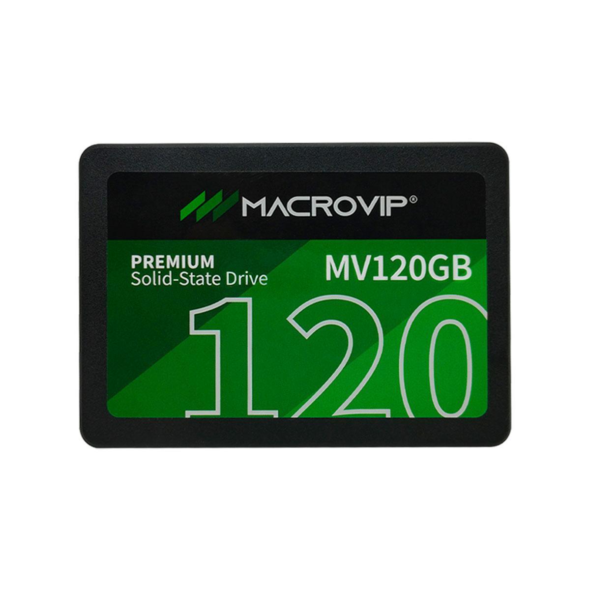 Miniatura Ssd 120Gb Macrovip, Sata 3 6Gb/S, 2.5, Leitura 520Mb/S,