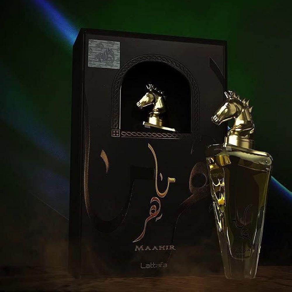Miniatura Perfume Maahir Lattafa Spray Edp Unissex 100ml