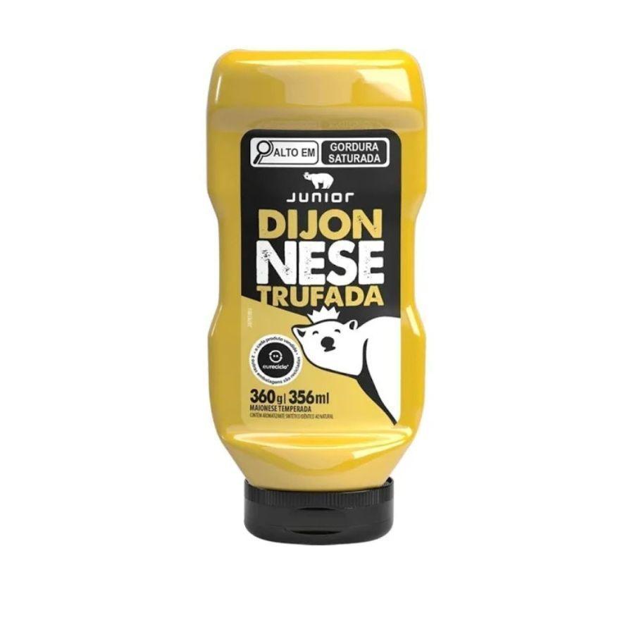 Miniatura Maionese Trufada Dijon Junior Dijonnese Lanches Frasco 360G
