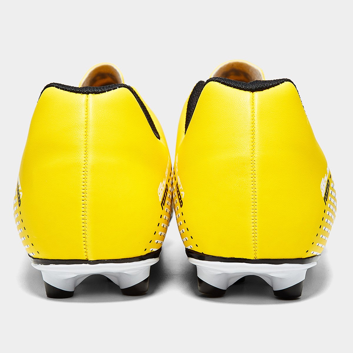 Miniatura Chuteira Campo Lotto Solista Razzo Unissex Amarelo+Preto - 37
