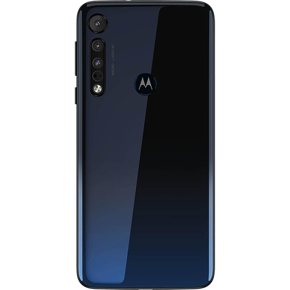 Motorola One Macro 64Gb Chip Android Tela 6.2 4G Azul