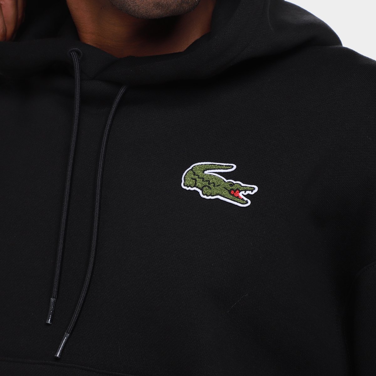 Miniatura Moletom Lacoste Masculino Preto - M