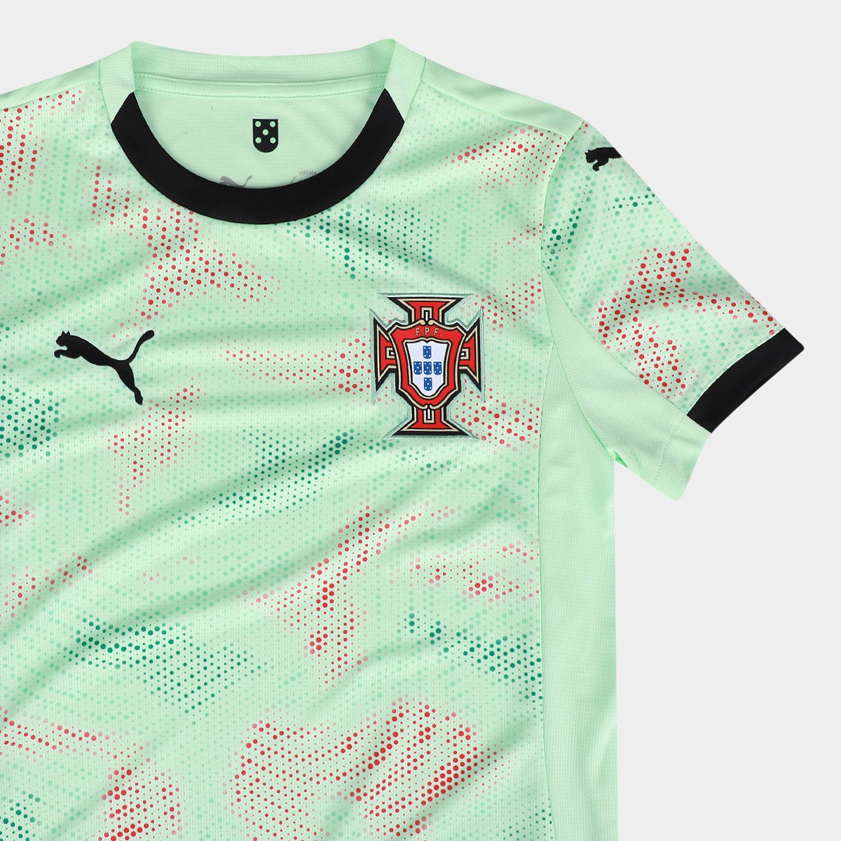 Camisa Seleção Portugal Away 25/26 s/n Torcedor Puma Feminina Verde - EGG