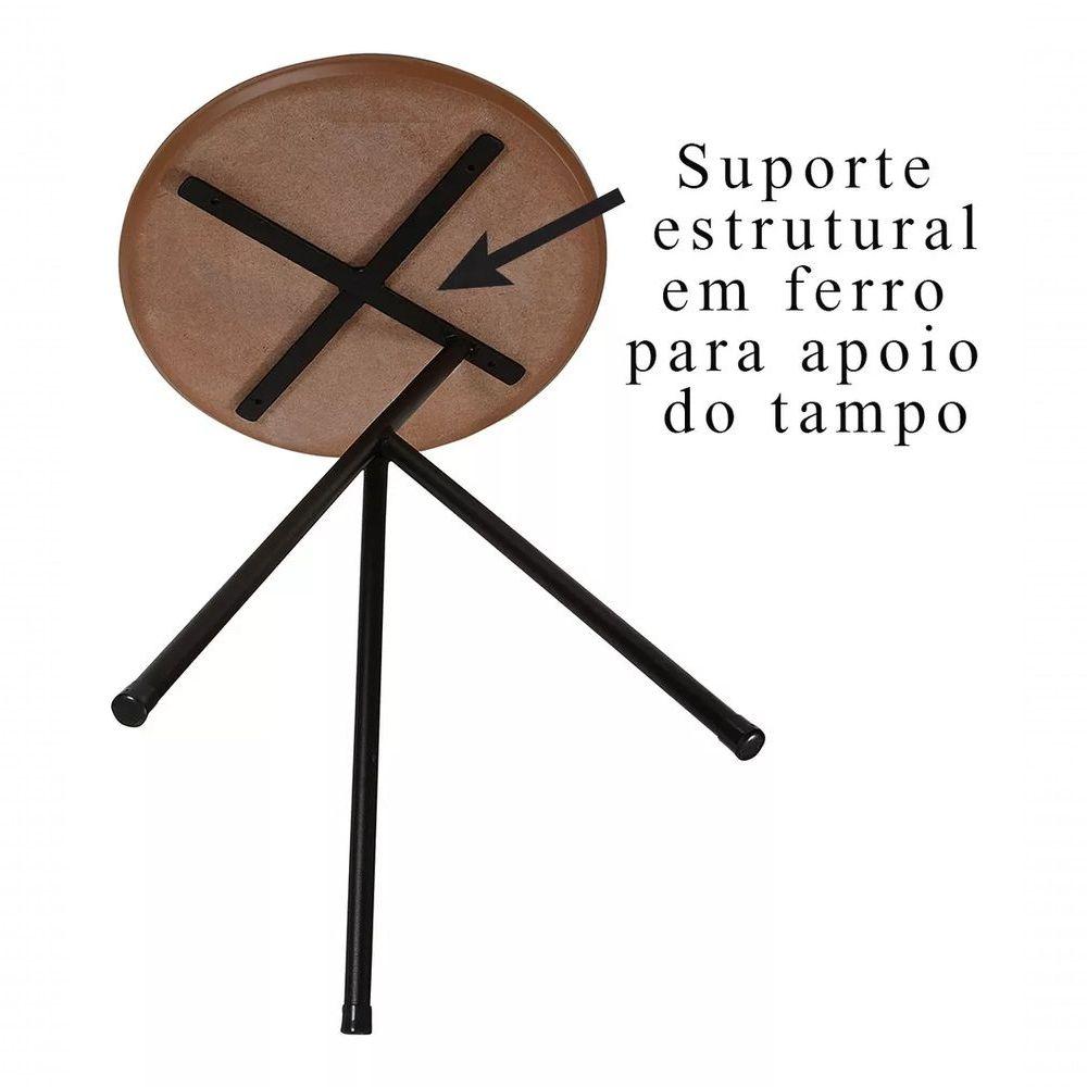 Miniatura Conjunto Mesas De Canto Lateral Mesinha Italy - Verde