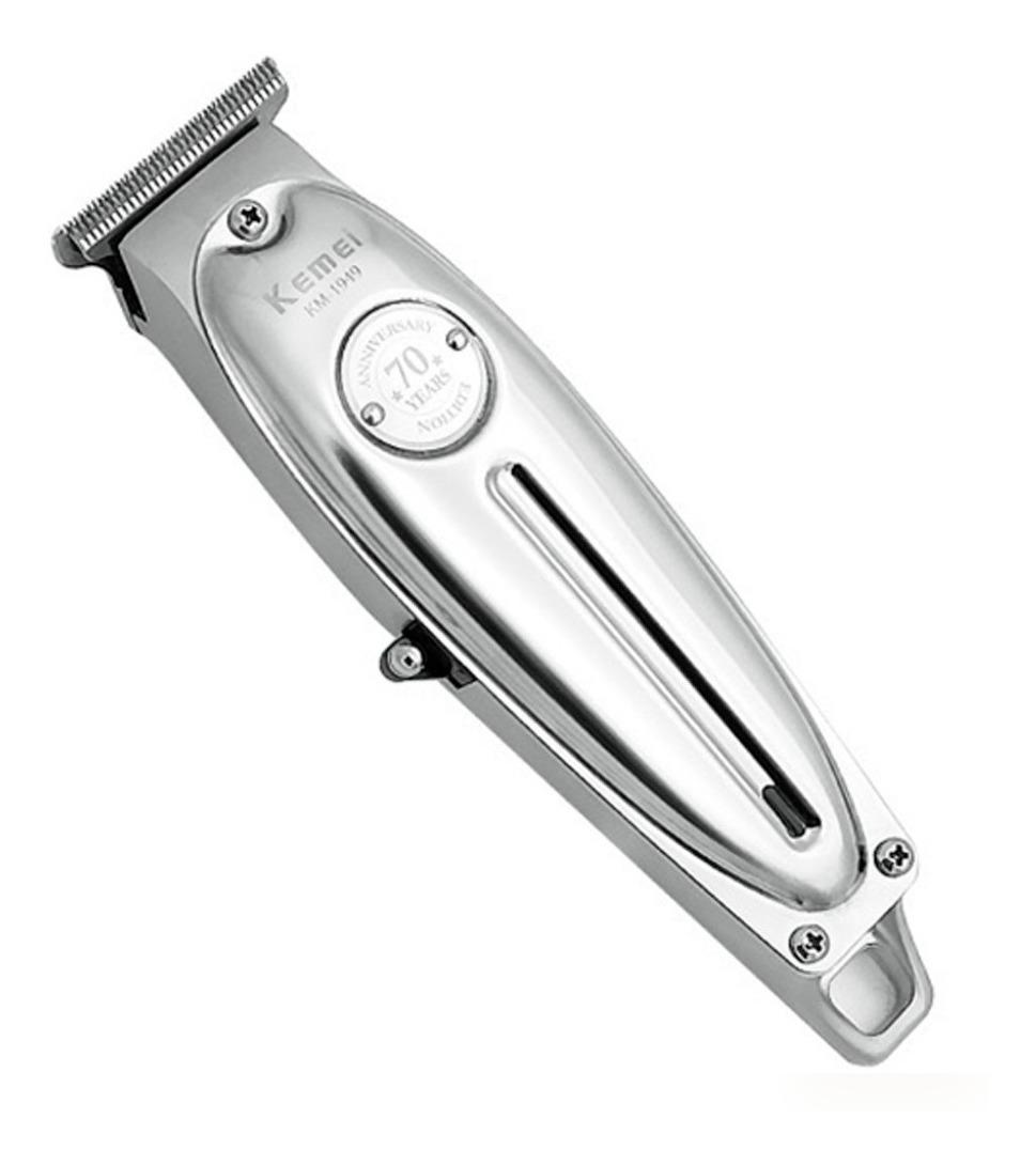 Miniatura Máquina De Cortar Cabelo Acabamento Profissional Kemei 1949