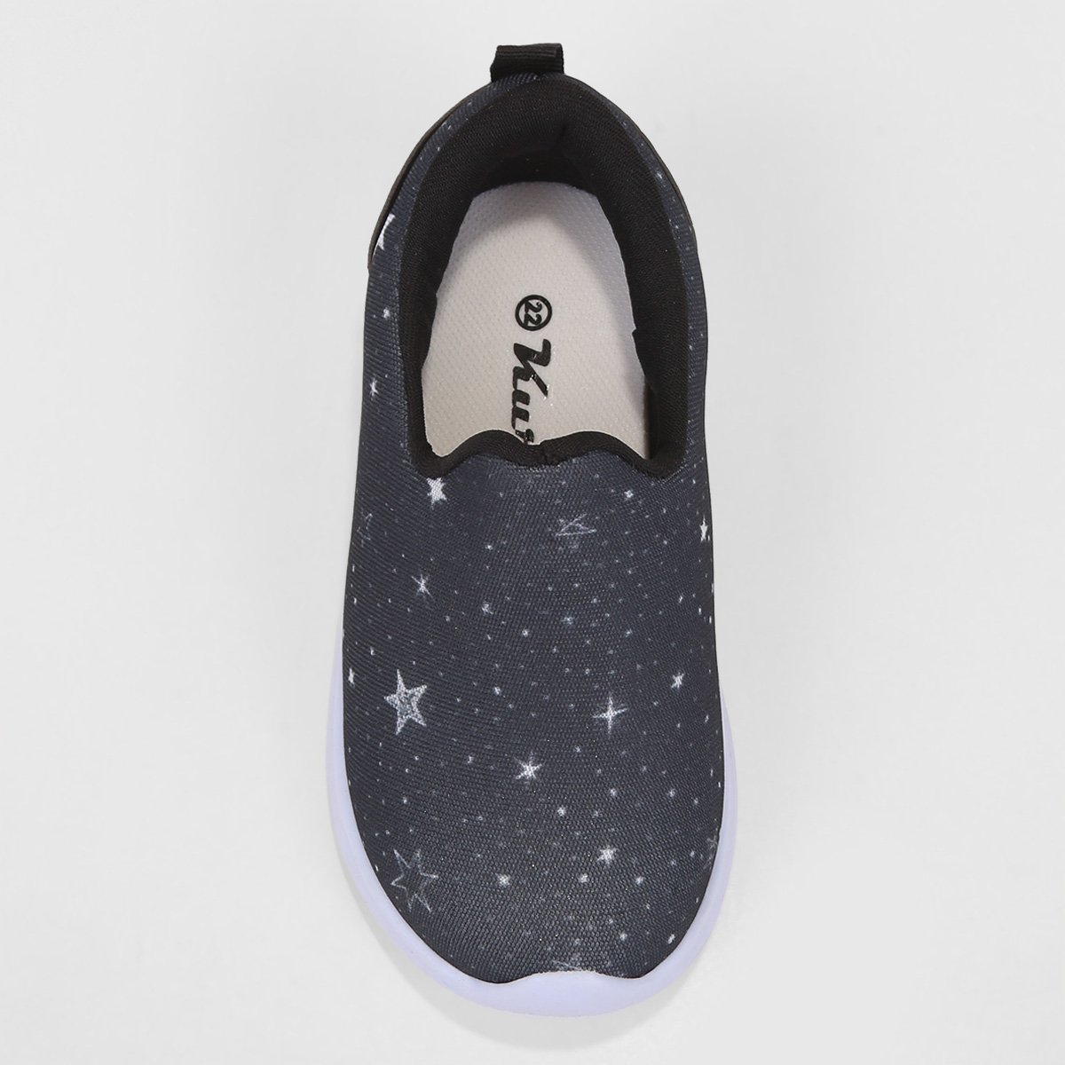 Miniatura Tênis Bebê Kurz Menina Preto - 20