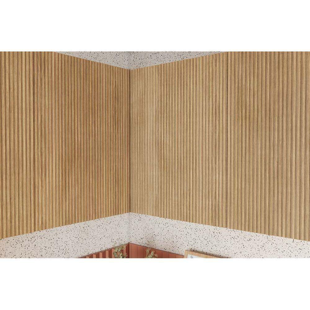 Miniatura Armário Aéreo P- Cozinha Rainha Canto C- 2portas 92 Cm Nature - Nesher