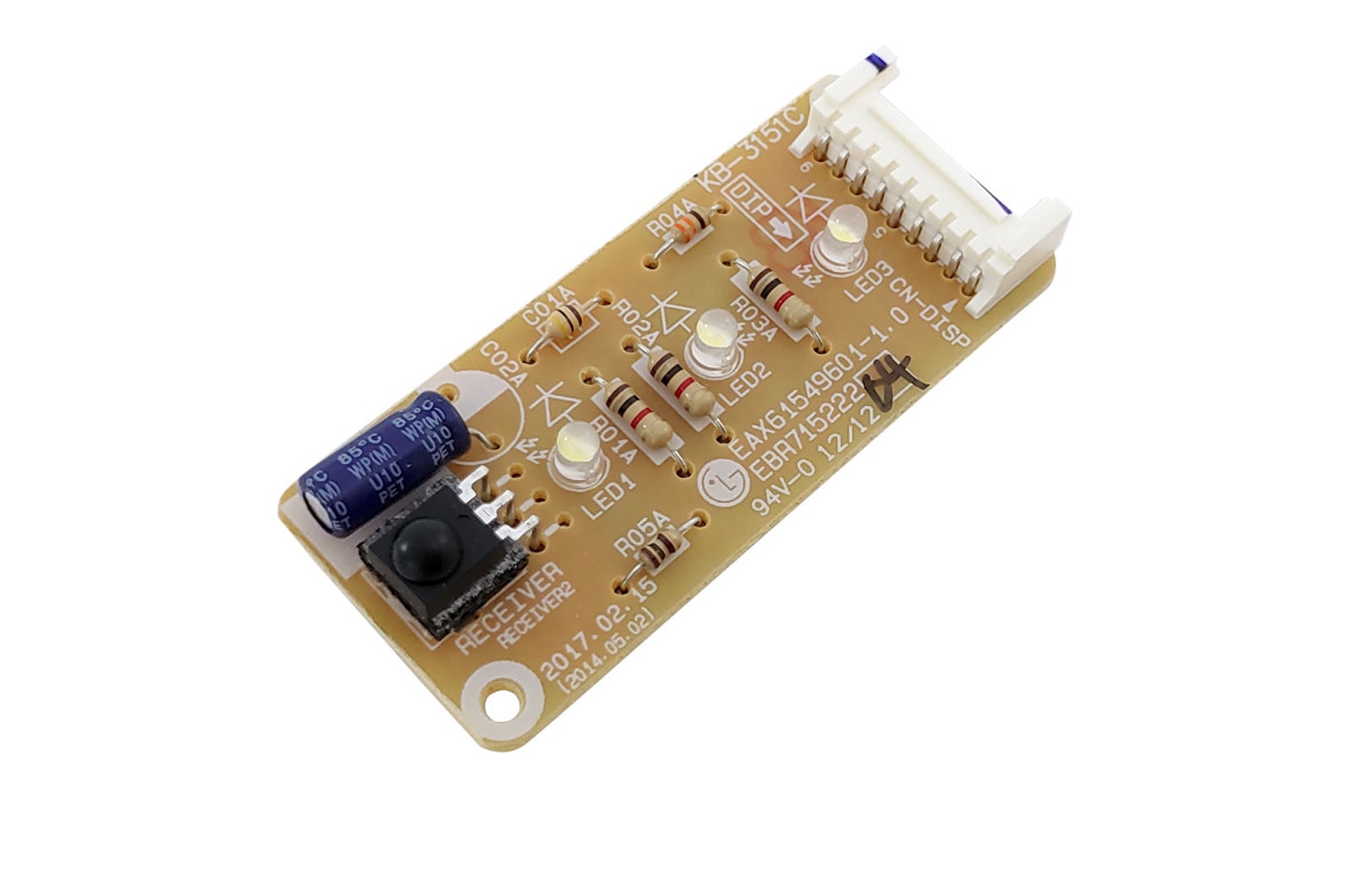 Miniatura Placa do display receptora Ar Condicionado LG USNW092WSZ2, TSNC072W4W0, TSNC092W4W0 - EBR71522204 USNW092WSZ2