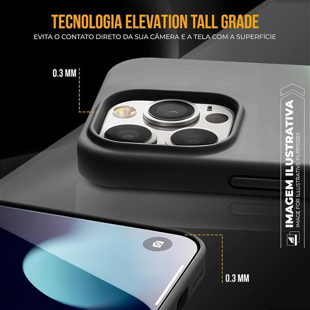 Kit Capa Silicon Premium E Película Hydrogel Privacidade Para Iphone 16 Pro Max - Gshield