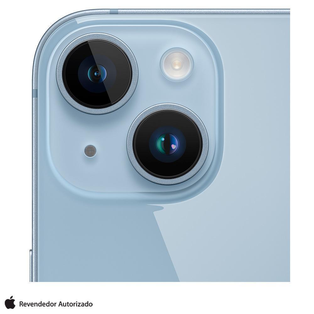 Miniatura iPhone 14 Apple (128GB) Azul, Tela de 6,1", 5G e Câmera de 12MP Bivolt