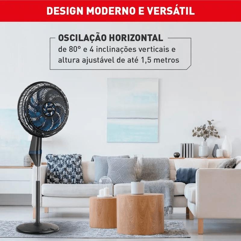 Ventilador de Coluna Arno X-Treme 40cm Preto VE9C 220V
