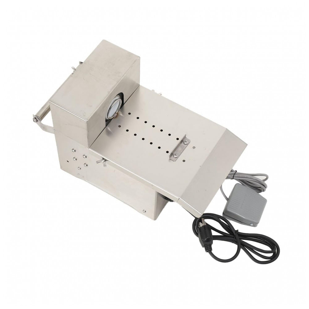 Miniatura Máquina Elétrica para Amarrar Linguiça, Máquina de Amarrar de Aço Inoxidável, Automática, Comercial para Restaurante e Casa,TABODD