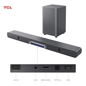 Miniatura Soundbar TCL S55H 220W Bluetooth Canais 2.1 Bivolt