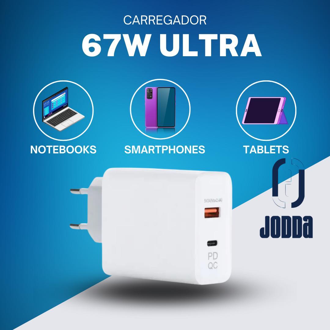 Miniatura Carregador Turbo 67W Compatível Tablet Galaxy Tab A9 Plus