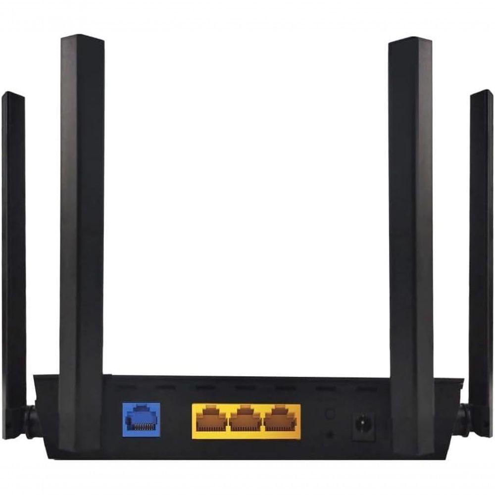 Miniatura Roteador Gigabit 10-100-1000 Dual Band Wi-fi 6 Ax1500...