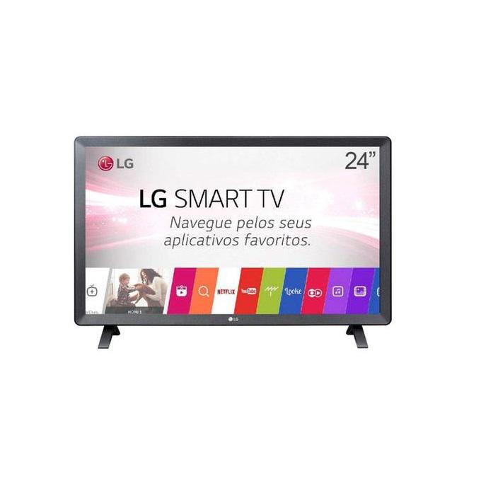Miniatura Smart Tv Monitor Lg 24Tl520S 23,6 Webos 3.5 Preto Preta - Lg - Monitor - 23,6