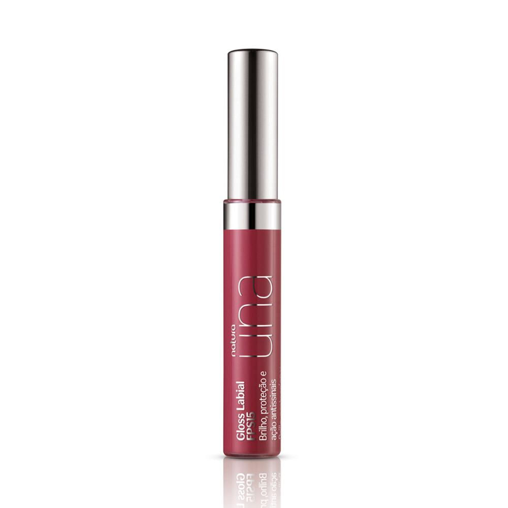 Miniatura Gloss Labial FPS 15 Una 8 ml Nude 2-C Intenso