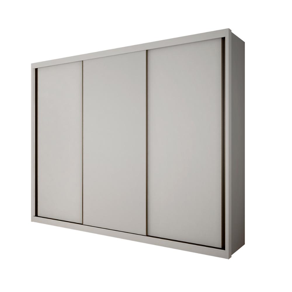 Miniatura Guarda Roupa Casal MDF Vegas 3Pts 6Gav Guarda Roupa Casal 3 Portas 6 Gavetas Vegas Branco
